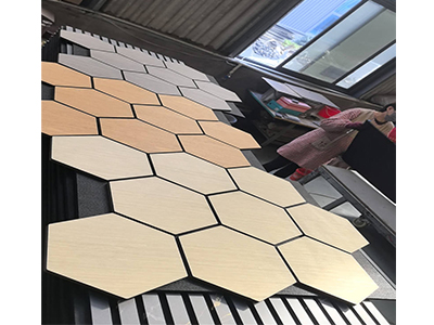 Zhenmei Fireproof B1 Acoustic Wood Slat Panel MDF Soundproof Wall Board Ceiling Flame Retardant for Public Building