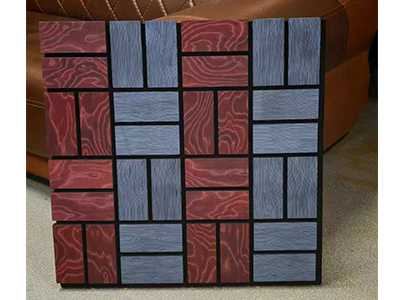 Zhenmei MDF Wood Slat Panels Akupanel Acoustic Diffusion Soundproof Wall Panels Eco-Friendly Fireproof