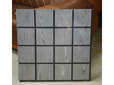 Zhenmei Wooden Veneer Slat Wall Acoustic Panels Curved Acoustic Panel Eliminates Reverberation Wooden Slat Acoustic Panel