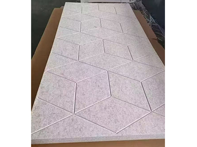 Zhenmei PET Felt Acoustic Ceiling Grid Suspended Panels Restaurant Office Wave Design Sound Absorbing Fireproof Eco-friendly Ceiling