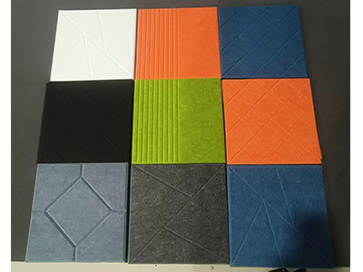 Zhenmei Natural Slotted Home Decor Items Interior Design Home Decor Polyester Acoustic Wall Panels Sound Absorbing for Living Room