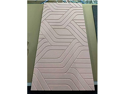 Zhenmei PET Felt Acoustic Ceiling Grid Suspended Panels Restaurant Office Wave Design Sound Absorbing Fireproof Eco-friendly Ceiling